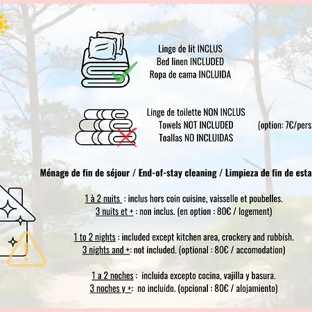 Village La Foret Des Landes Tatil parkı Tarnos